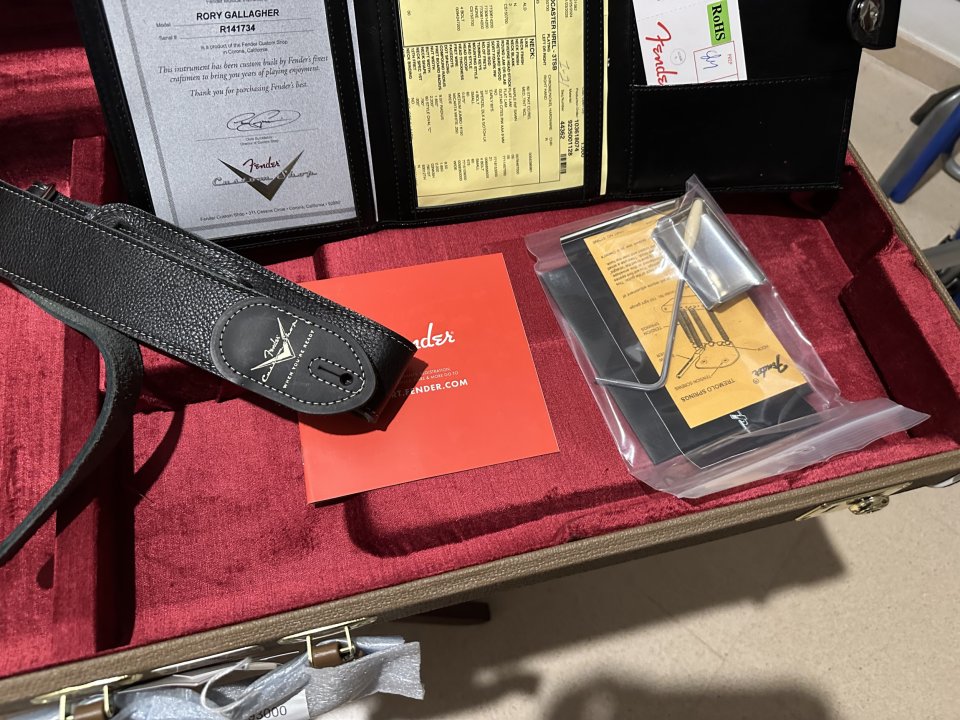 Vendo Stratocaster Custom Rory Gallagher