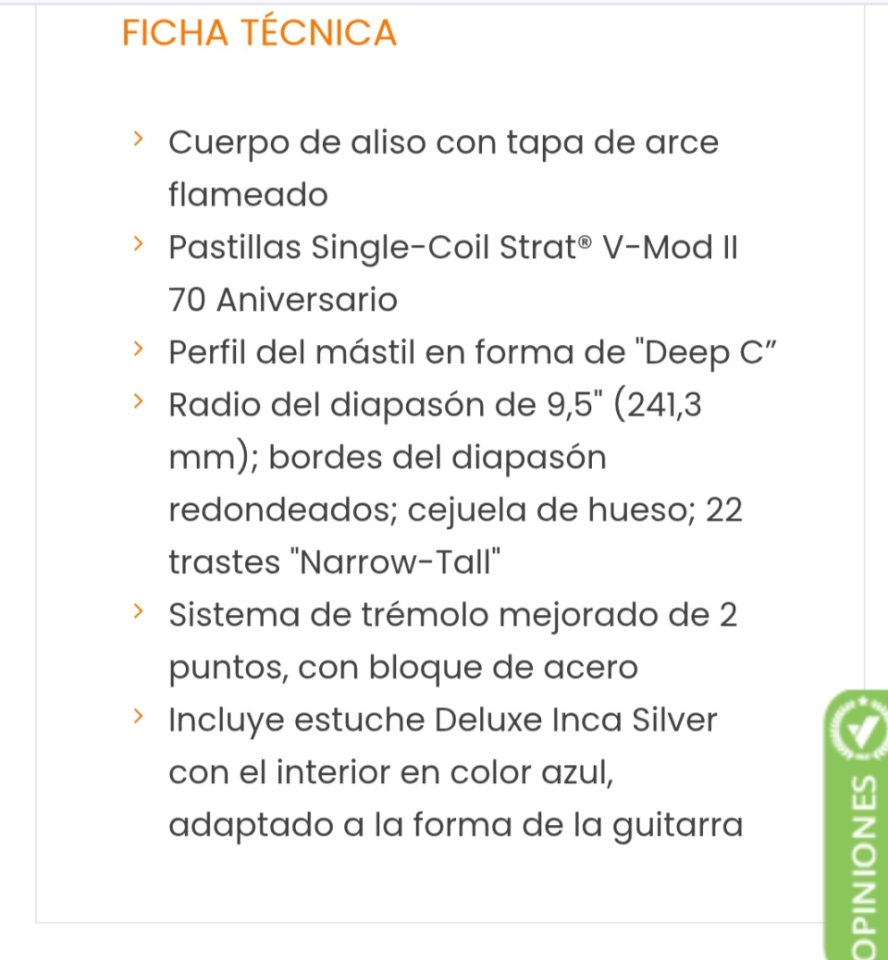 Fender American Professional II 70th Anniversary Stratocaster Comet Burst de segunda mano · Foto 4 de 4 · Valencia · 1750 €