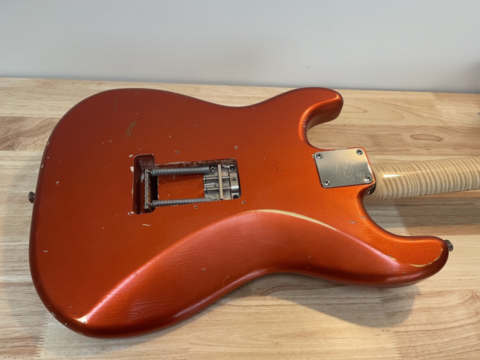 Strato “partscaster” (MJT/Luthier) de segunda mano · Foto 7 de 10 · Cantabria · 850 €