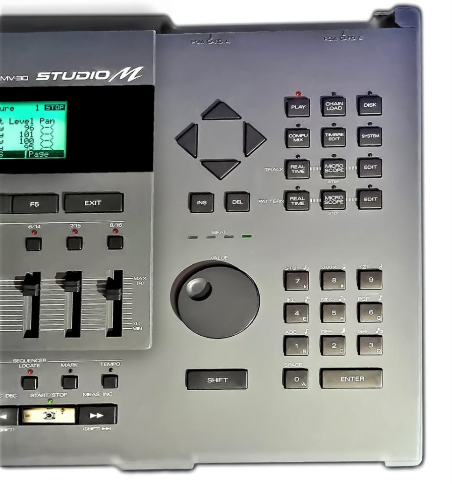 Roland MV30 Studio M: Producción Musical