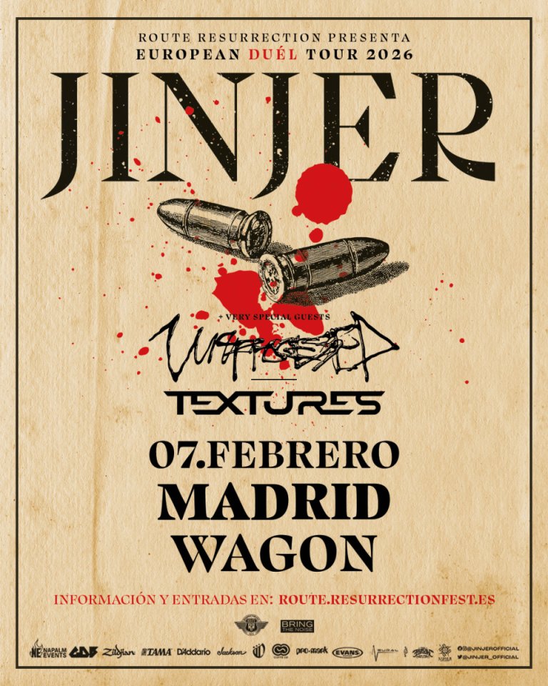 Entradas concierto Jinjer Madrid 7 febrero