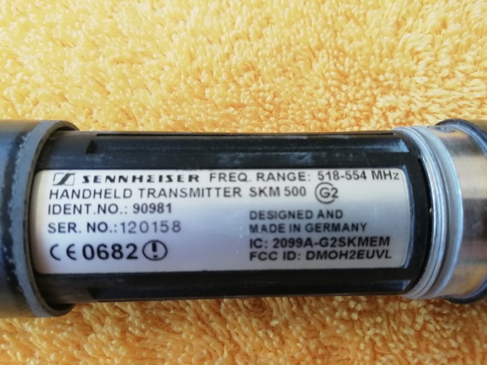 Sistema inalámbrico voz Sennheiser EW500 G2 de segunda mano · Foto 10 de 10 · Alicante · 300 €