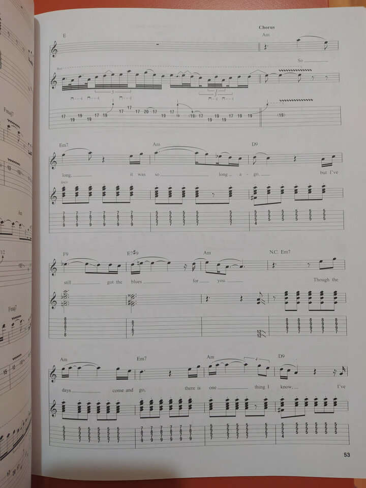 Tablatura Guitar Play-Along Gary Moore