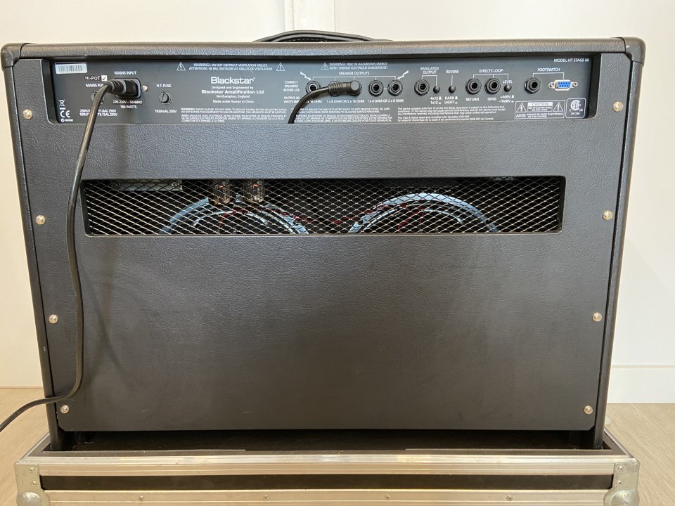 Blackstar HT Stage 60 + Flight Case Profesional a medida + cableado