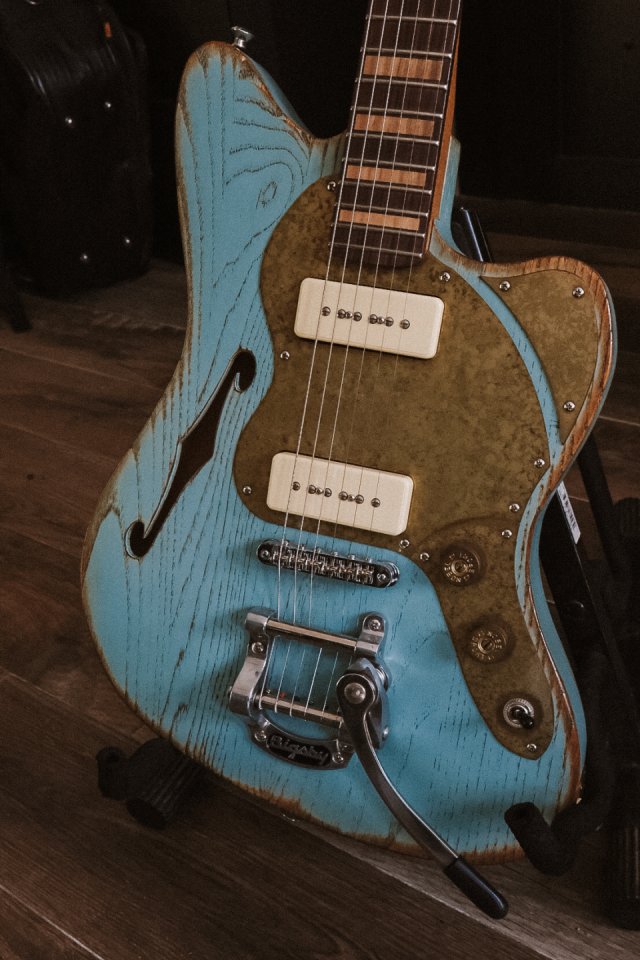 Vendo Paoletti 112 Lounge Sage Green Bigsby (Jazzmaster)