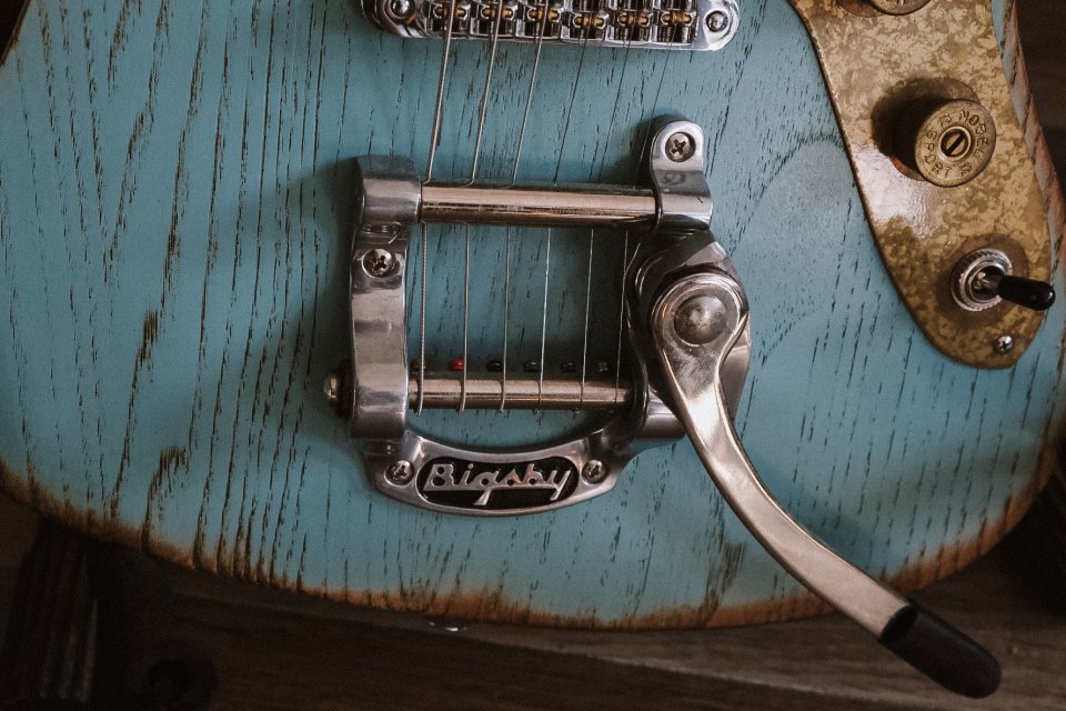 Vendo Paoletti 112 Lounge Sage Green Bigsby (Jazzmaster)