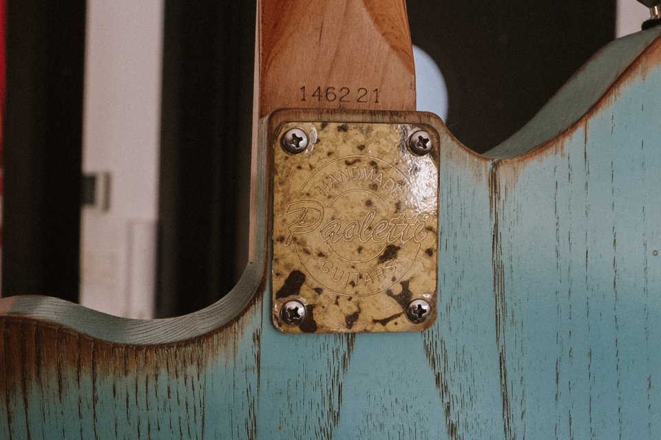 Vendo Paoletti 112 Lounge Sage Green Bigsby (Jazzmaster)