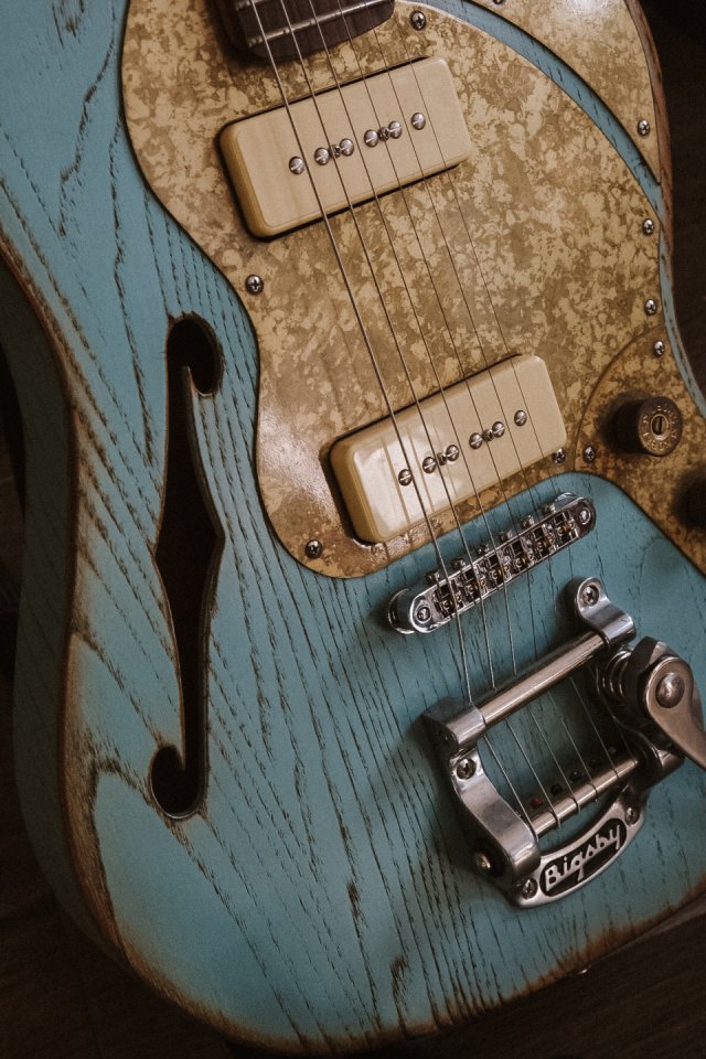 Vendo Paoletti 112 Lounge Sage Green Bigsby (Jazzmaster)