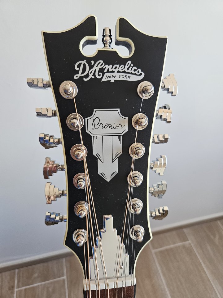 Guitarra D'Angelico Premier 12 cuerdas