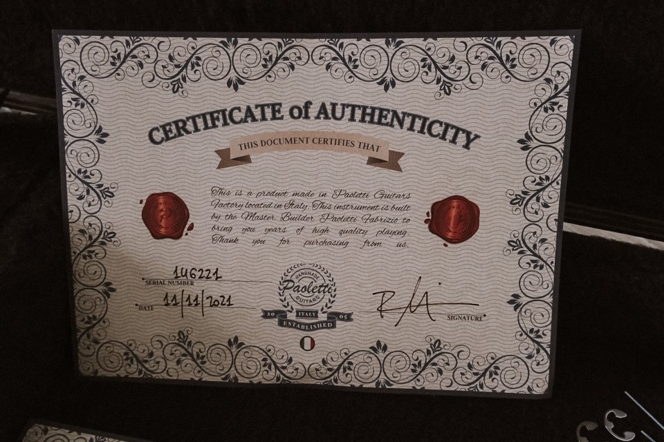 Vendo Paoletti 112 Lounge Sage Green Bigsby (Jazzmaster)