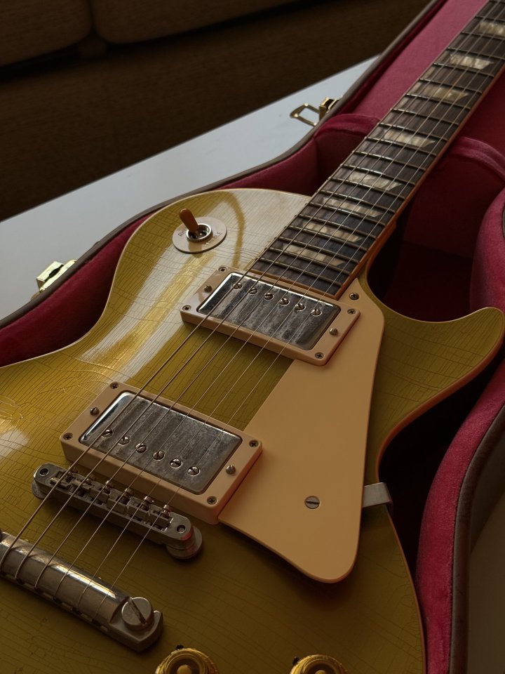 Gibson Les Paul 57 Goldtop Darkback Murphy Lab Light Aged de segunda mano · Foto 2 de 10 · Madrid · 5000 €