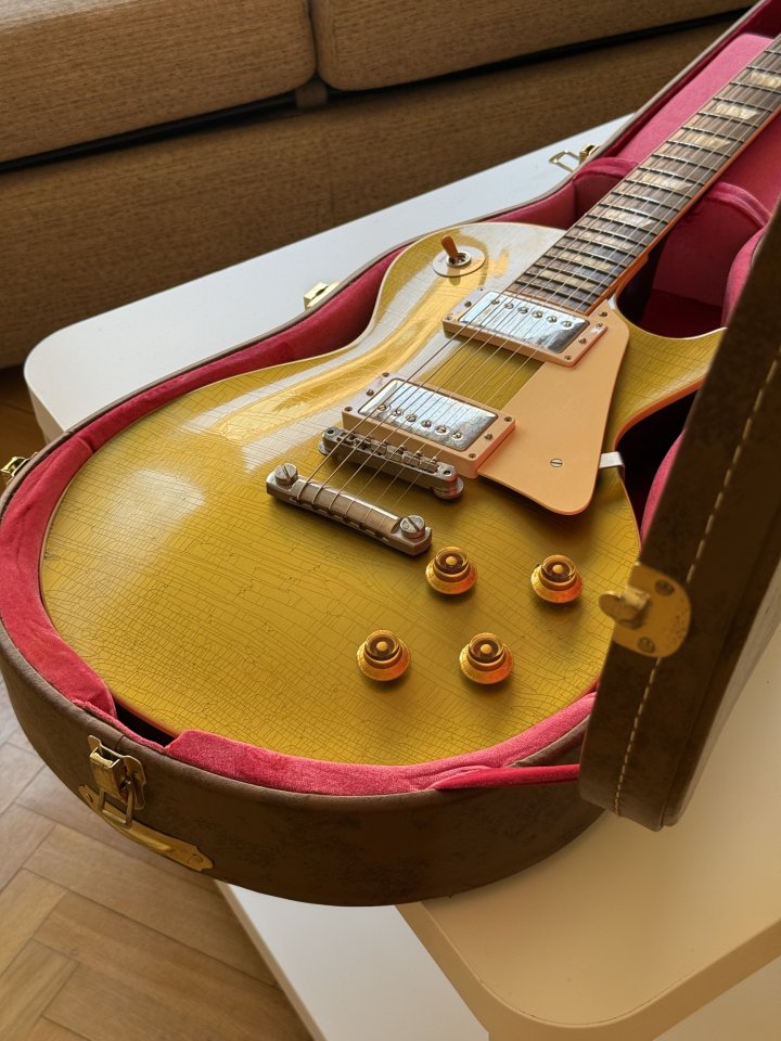 Gibson Les Paul 57 Goldtop Darkback Murphy Lab Light Aged de segunda mano · Foto 3 de 10 · Madrid · 5000 €