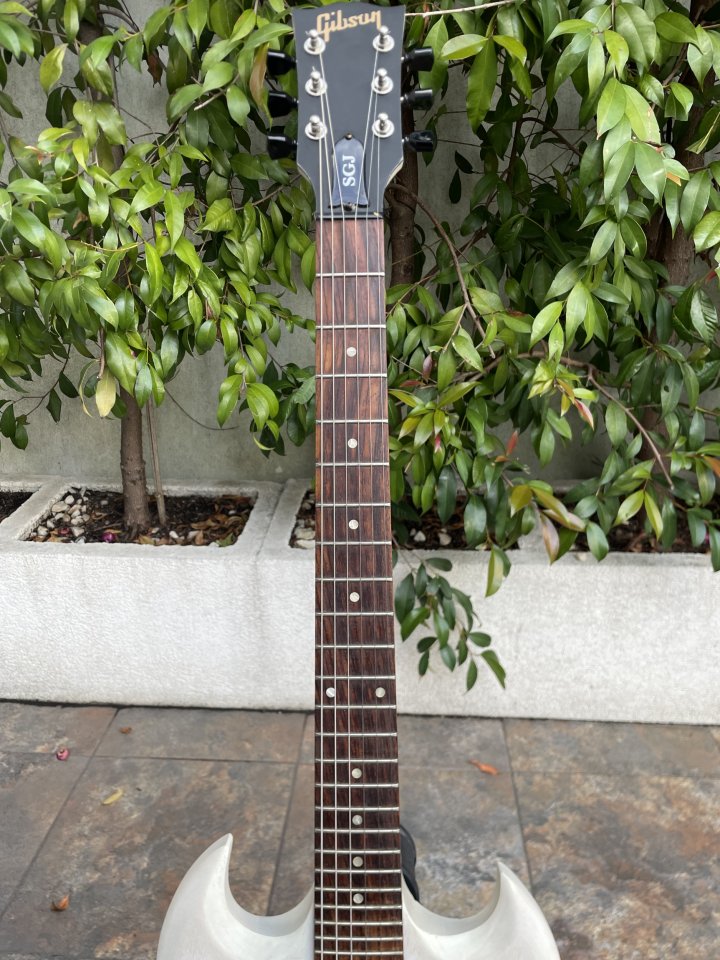 2013 Gibson SG SGJ Trans White - Rara