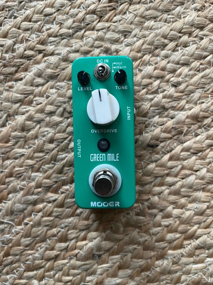 Mooer overdrive Green Mile