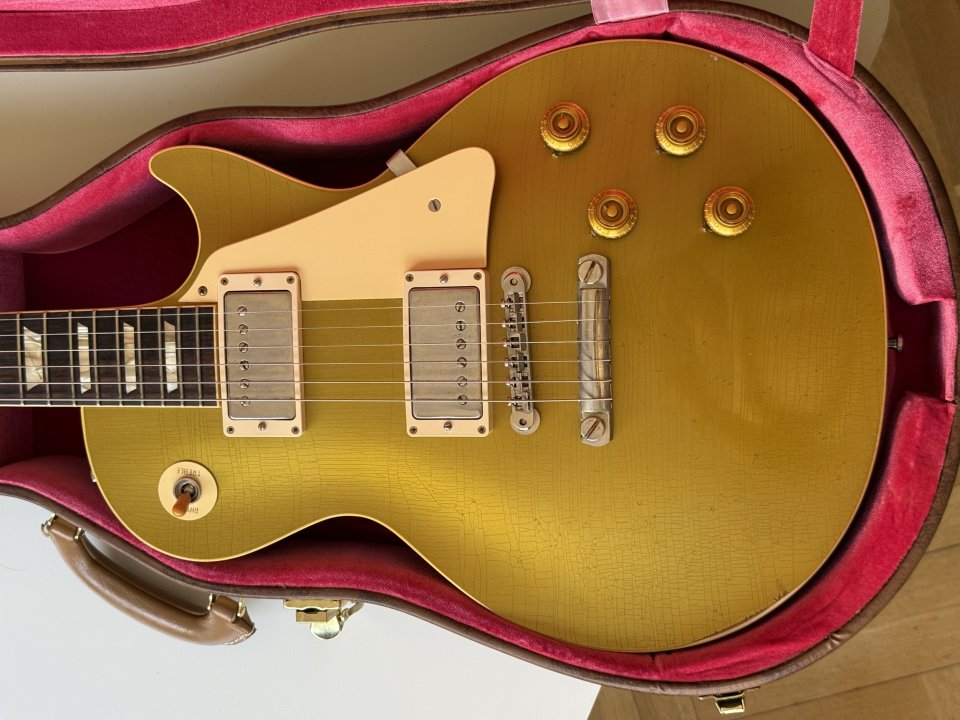 Gibson Les Paul 57 Goldtop Darkback Murphy Lab Light Aged de segunda mano · Foto 6 de 10 · Madrid · 5000 €