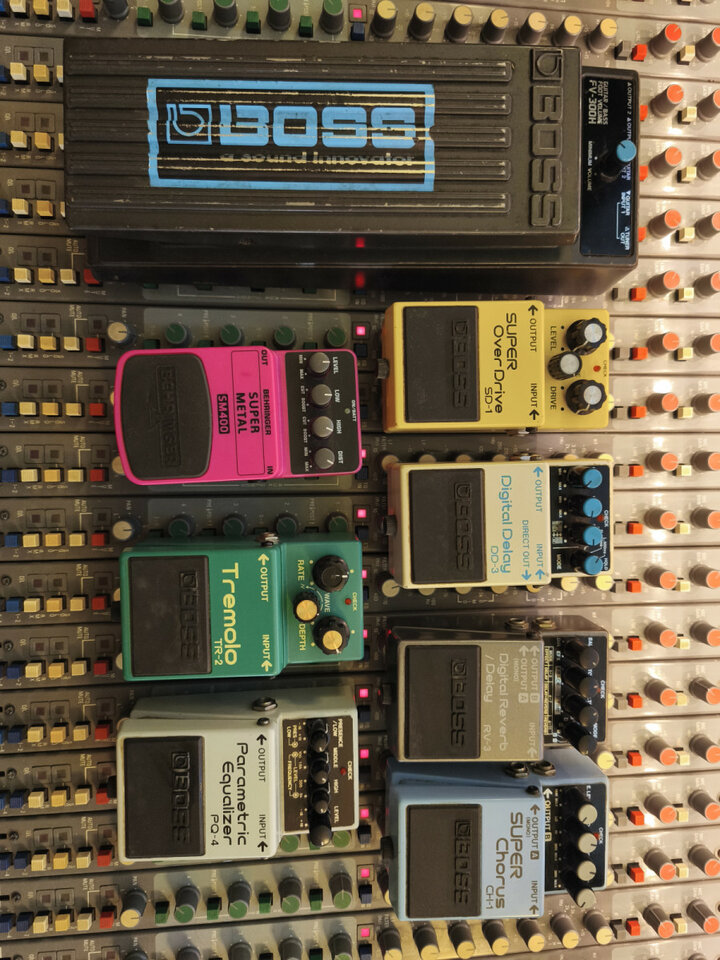 Pedales varios marca BOSS