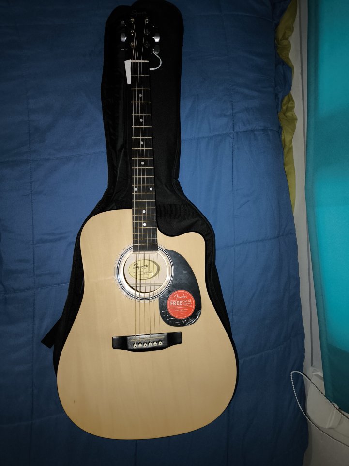 Fender FA-125CE electroacústica + funda