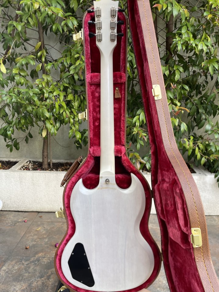 2013 Gibson SG SGJ Trans White - Rara