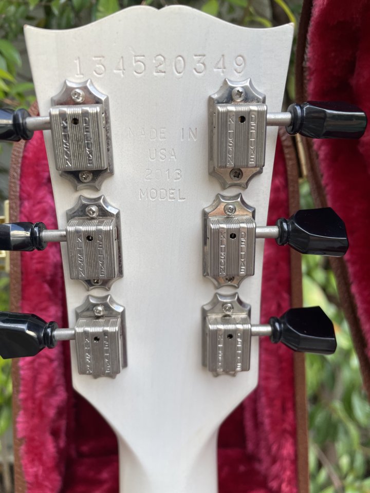 2013 Gibson SG SGJ Trans White - Rara