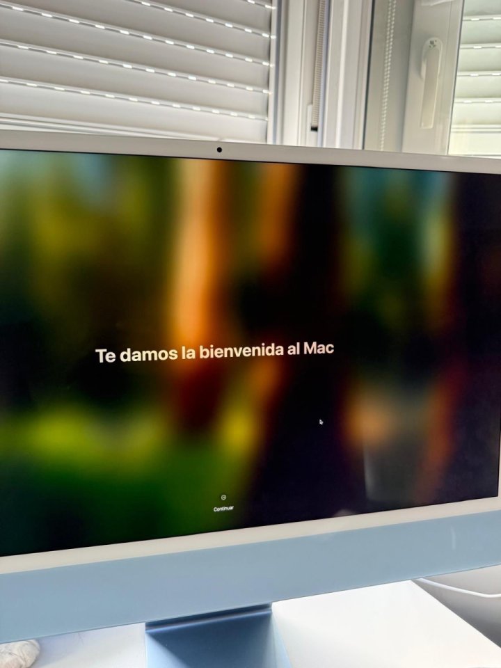 iMac M1 Apple Azul/Plateado (Como nuevo) REBAJA