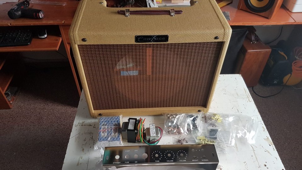Amplificador de Boutique inspirado en el Fender 57 Custom Deluxe