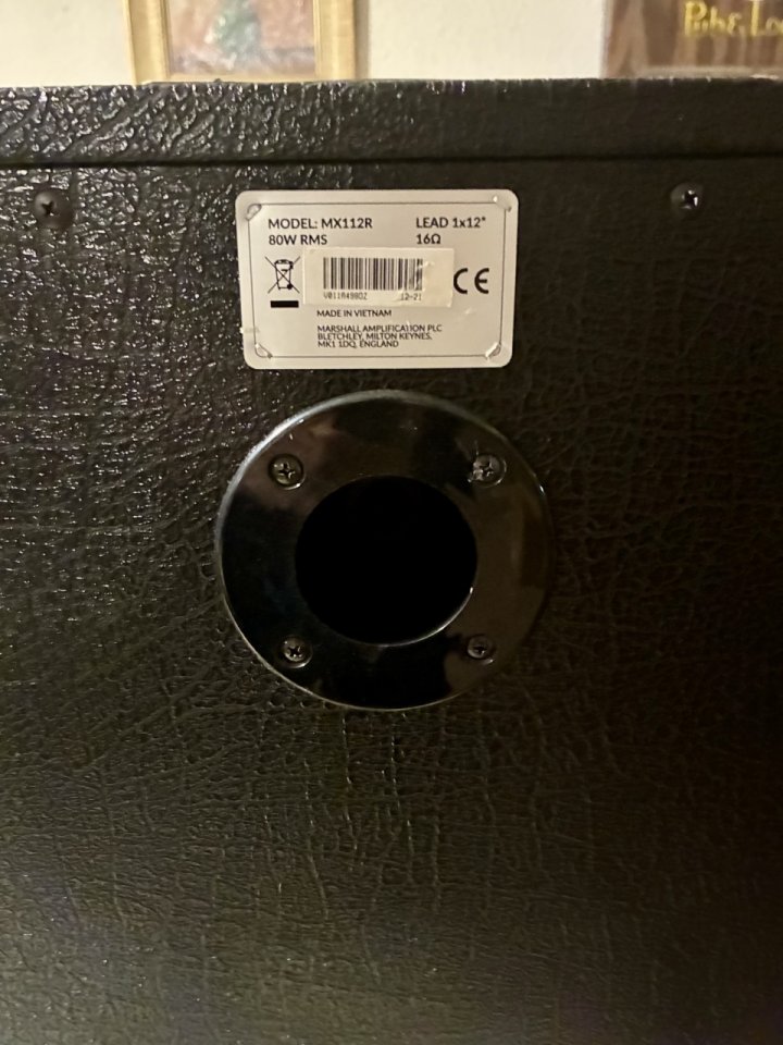 Pantalla amplificador Marshall MX112R de segunda mano · Foto 4 de 4 · Madrid · 140 €