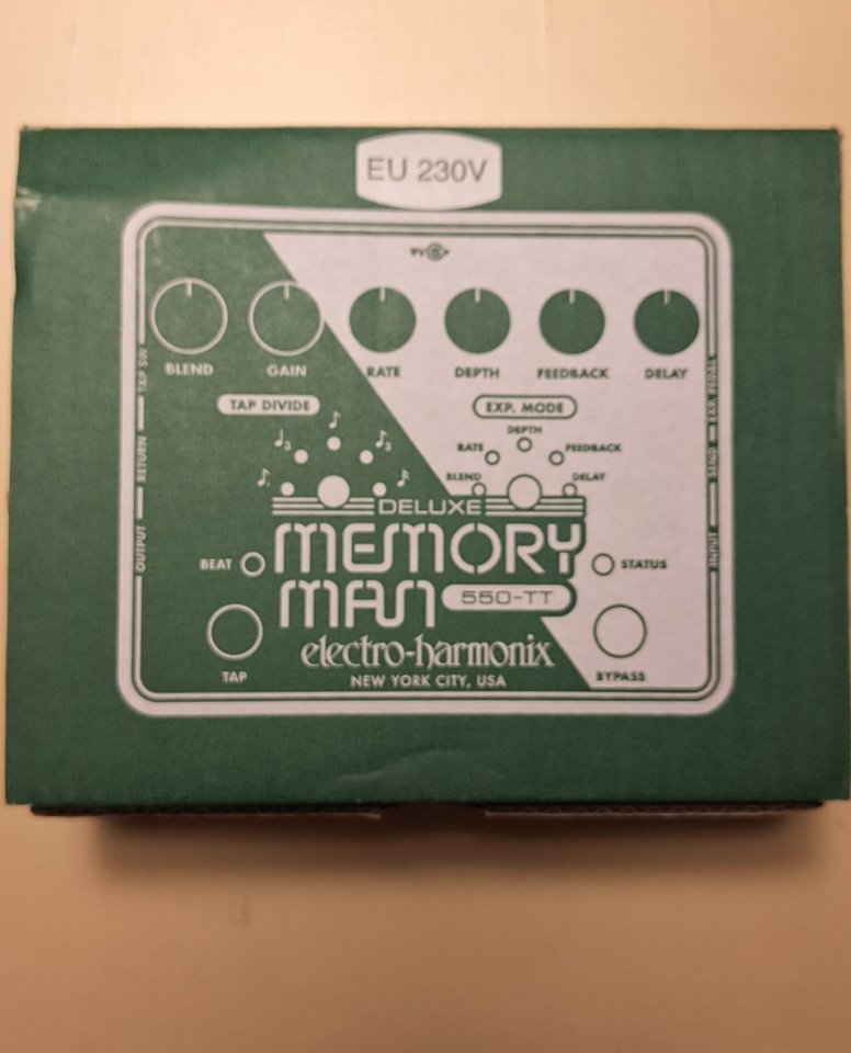 Electro Harmonix Memory Man 550tt de segunda mano · Foto 2 de 2 · Asturias · 190 €