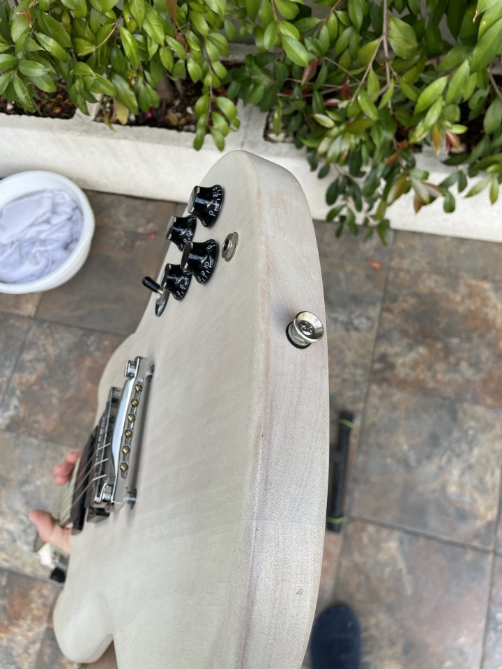 2013 Gibson SG SGJ Trans White - Rara