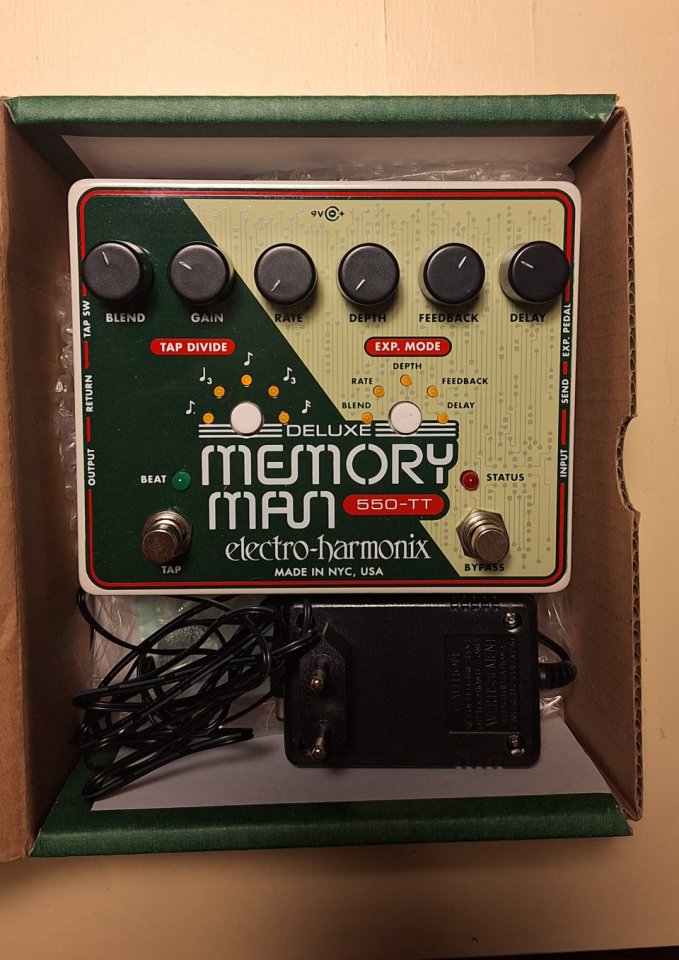 Electro Harmonix Memory Man 550tt de segunda mano · Foto 1 de 2 · Asturias · 190 €