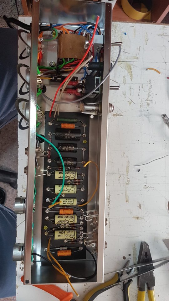 Amplificador de Boutique inspirado en el Fender 57 Custom Deluxe