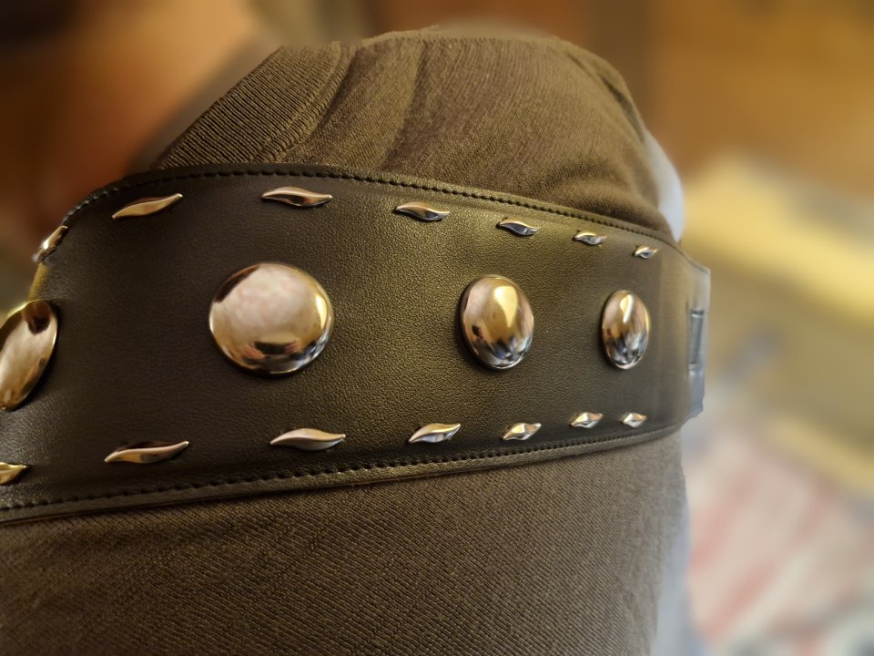 Correa bajo o guitarra "Iron Shield" 10cm