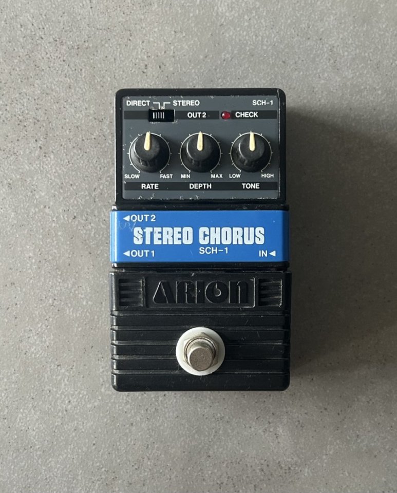 Chorus ARION SCH-1 (Japon) con True Bypass mod