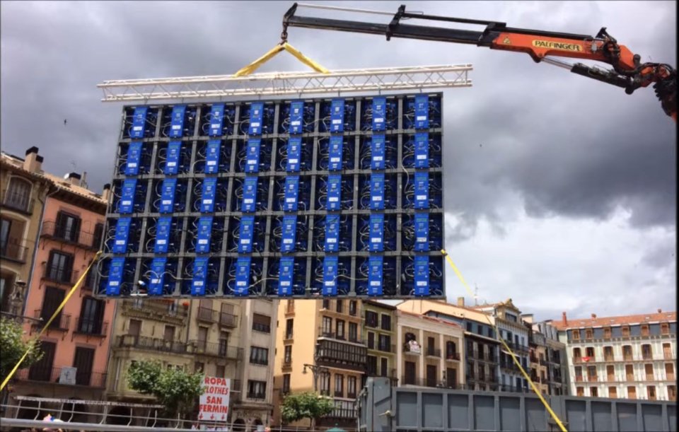 Pantalla LED Outdoor P6 (80 Modulos) de segunda mano · Foto 1 de 3 · Navarra · 155 €