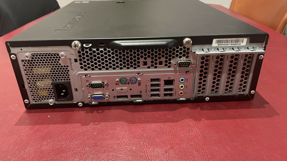 Hackintosh Ventura 13.6.4 Lenovo M93P I5-4570 8Gb Ram 250 Gb Mac OS + 500Gb datos