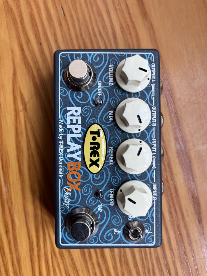 Delay T Rex Replay box