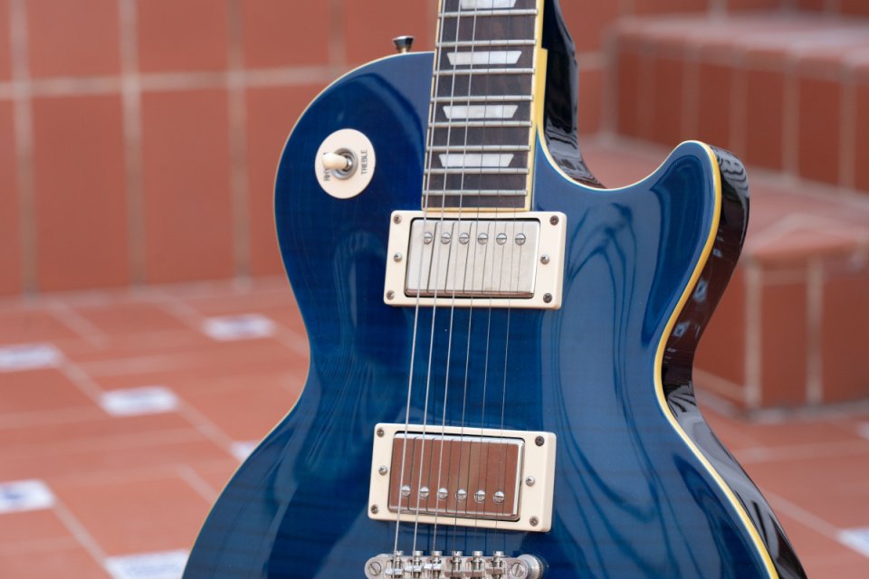 Epiphone Les Paul Tribute Plus Outfit Midnight Sapphire
