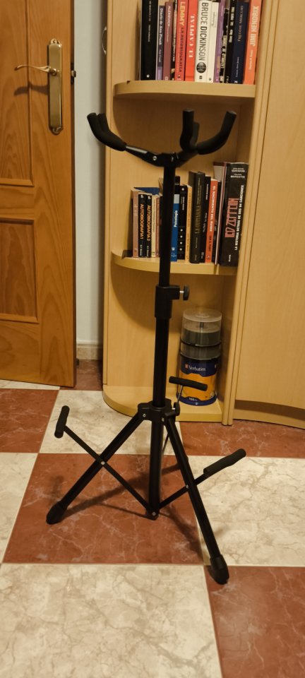 Soporte de guitarra triple