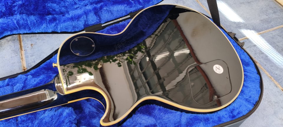 Gibson - Orville by Gibson - Les Paul Custom Black Beauty Terada 1989 Japan de segunda mano · Foto 6 de 10 · Sevilla · 2500 €