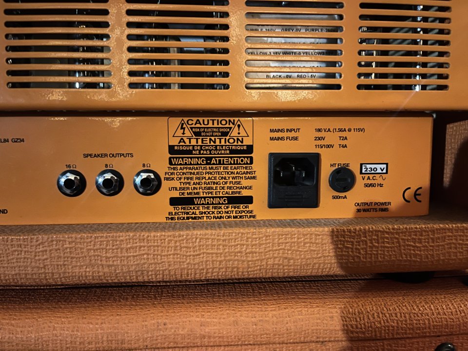 Orange AD30 Single Channel + Orange PPC212V de segunda mano · Foto 5 de 7 · A Coruña · 1250 €