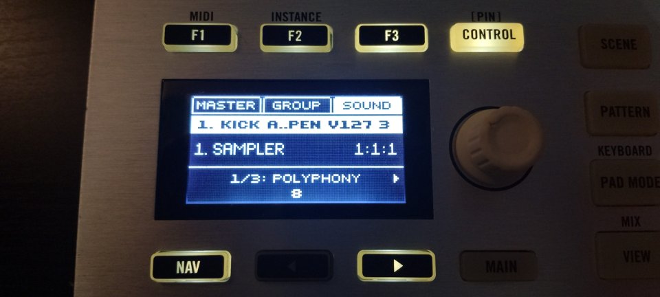 N.I. Maschine Mikro MK2 Blanca