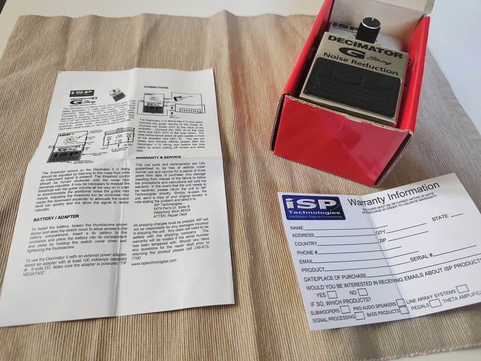 ISP Decimator G String #RESERVADO#