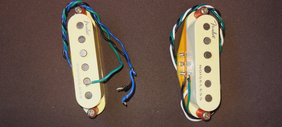 Pastillas Fender Noiseless 4a Generación