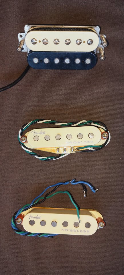 Pastillas Fender Noiseless 4a Generación