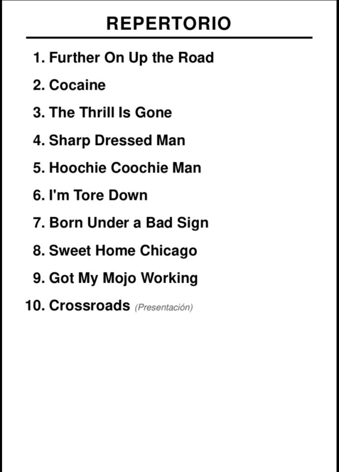 Banda de versiones de blues para tocar en directo de segunda mano · Foto 7 de 10 · Córdoba