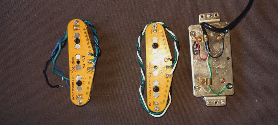 Pastillas Fender Noiseless 4a Generación