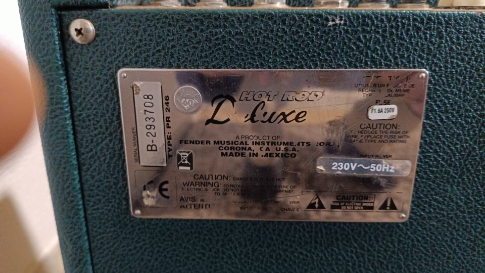 Fender Hot Rod Deluxe Emerald Edition