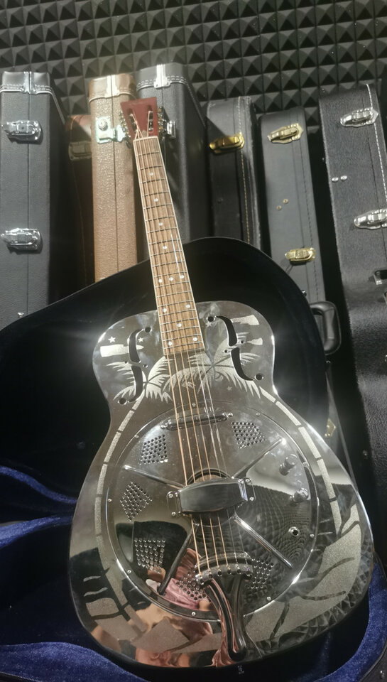 Resonadora dobro aiersi style o 14 frets black friday !!!