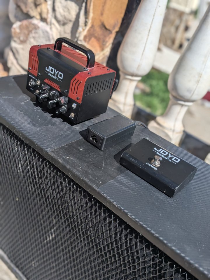 Joyo Bantamp XL Jackman II con pantalla y pedal original