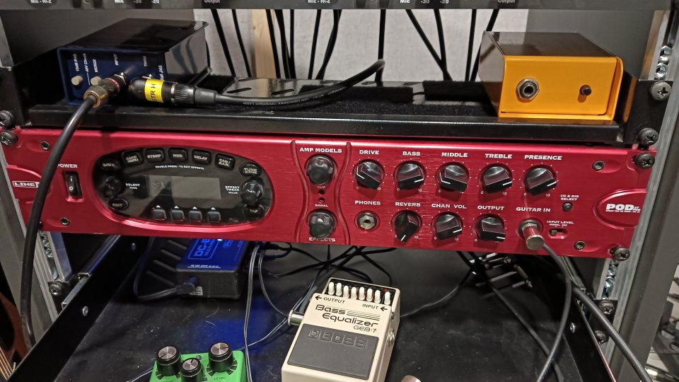 Line 6 pod XT pro/ cambio por pedales OD o Boss