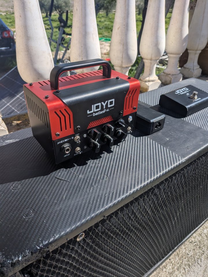 Joyo Bantamp XL Jackman II con pantalla y pedal original